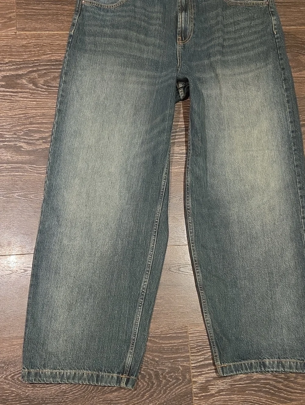 ❤️ NWT! BERSHKA MEN'S SUPER BAGGY JEANS, 36